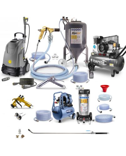 Zestaw 25 | Agregat do dezynfekcji, dezynsekcji, deratyzacji, bielenia, oprysków