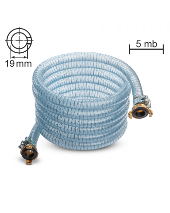 Wąż 5MB złącze kłowe (średnica 19 mm)