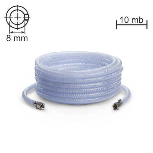 Wąż 10MB okuty (średnica 8 mm)